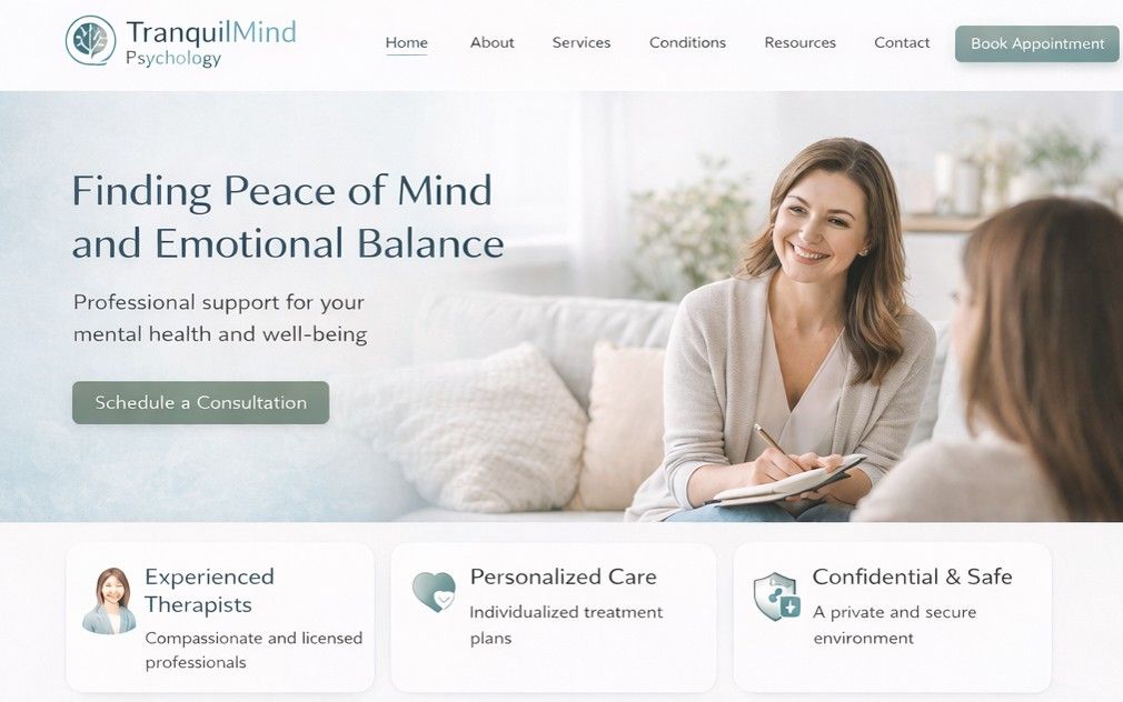 Mental-Health-and-Psychology-Clinics-website-Design