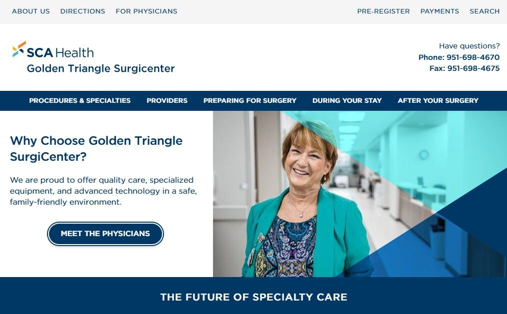 Specialist-and-Surgical-Clinics-website-mockup