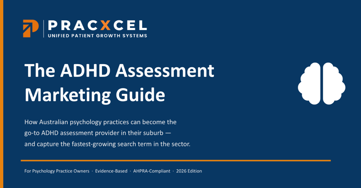 Preview of the ADHD Assessment Marketing Guide cover