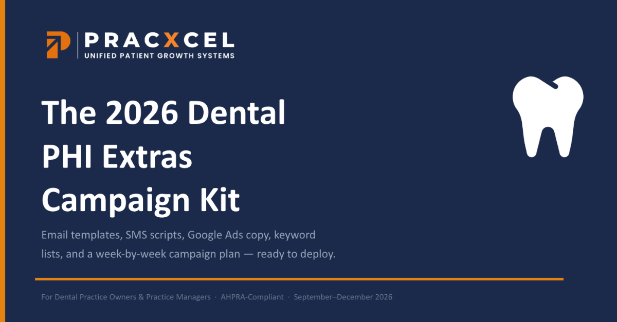 Preview of the Dental PHI Extras Campaign Kit cover